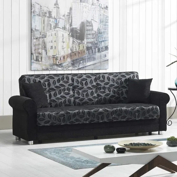 ottomanson Rio Grande Collection Black Sofabed