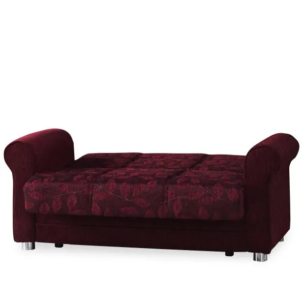 Ottomanson Rio Grande Collection Burgundy Loveseat