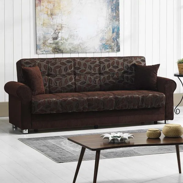 ottomanson Rio Grande Collection Dark Brown Sofabed