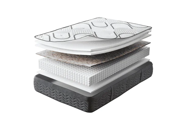 Ottomanson Zen Collection 12-Inch Hybrid Firm Queen Mattress