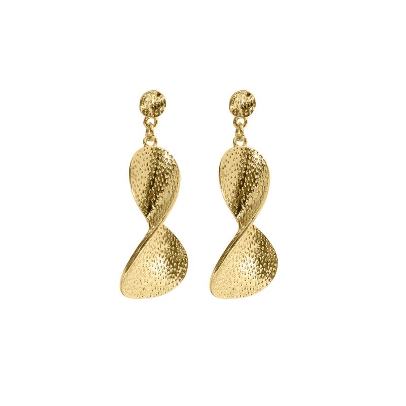 Oussum Twisted Fashion Dangle Earrings For Womens