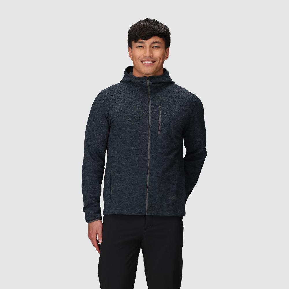 outdoor research Men's Crescent Fleece Full Zip Hoodie
