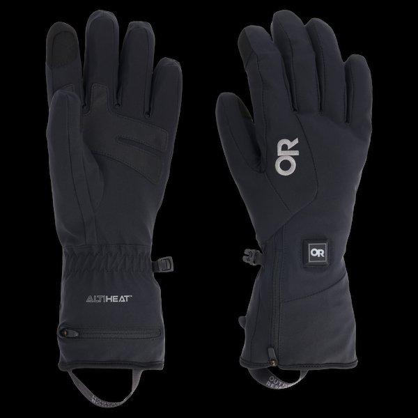 Outdoor Research Men's Sureshot Heated Softshell Gloves