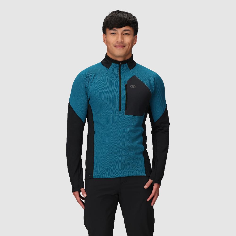 outdoor research Men's Deviator Fleece Half Zip