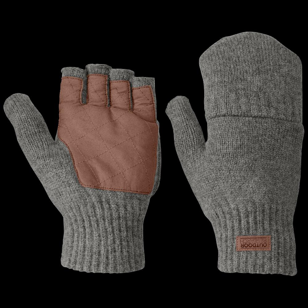 outdoor research Men's Lost Coast Fingerless Mitts