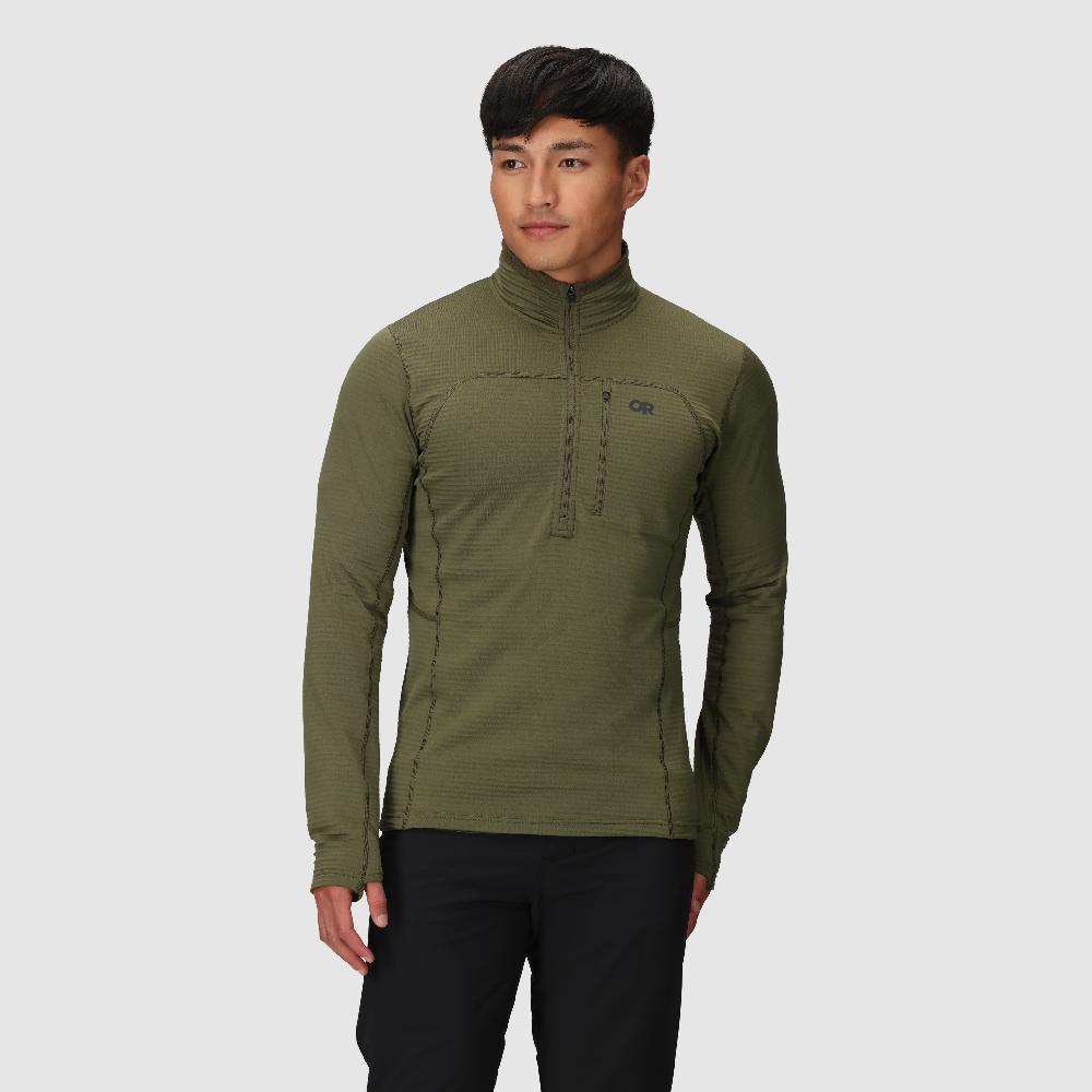 outdoor research Men's Vigor Grid Fleece Half Zip