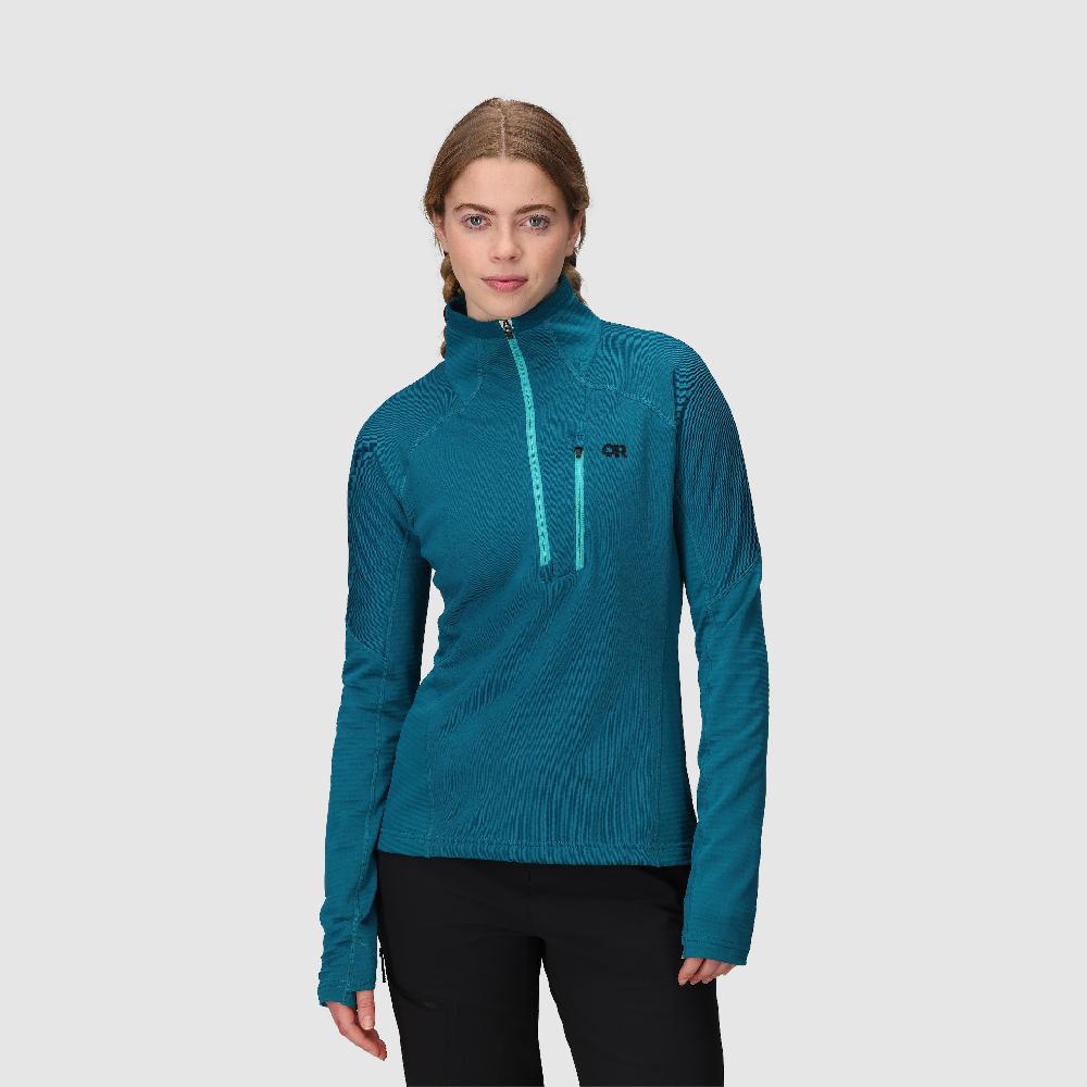 outdoor research Women's Deviator Fleece Half Zip