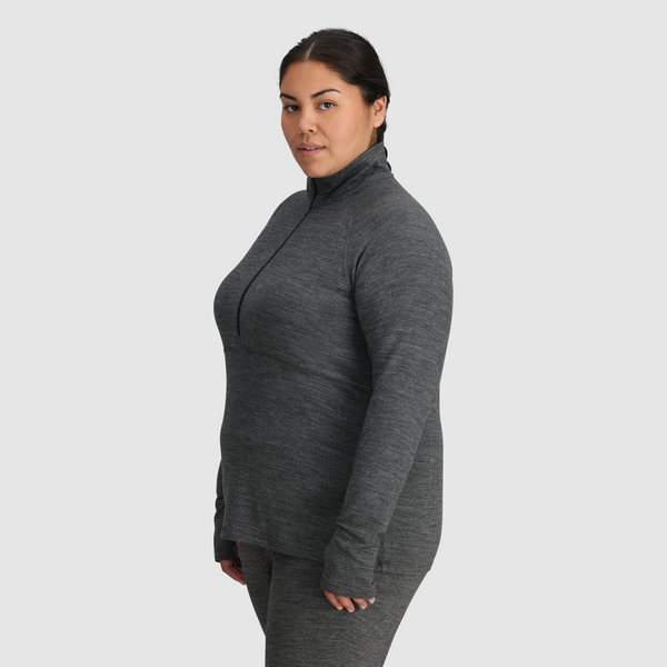 Outdoor Research Women's Alpine Onset Merino 150 Half Zip-Plus