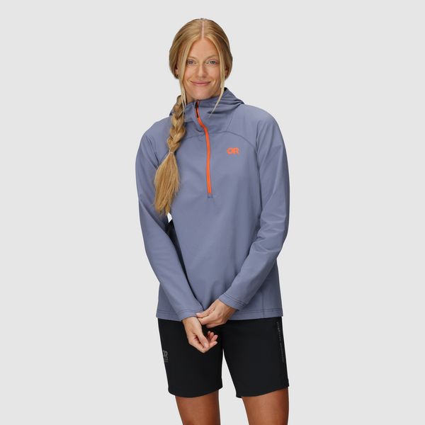 Outdoor Research Women's Freewheel MTB Half Zip Hoodie