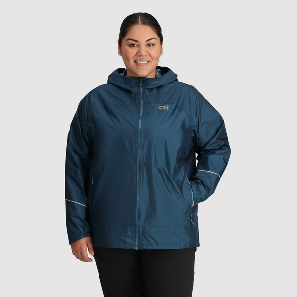 Outdoor Research Women's Helium Rain Ultralight Jacket-Plus