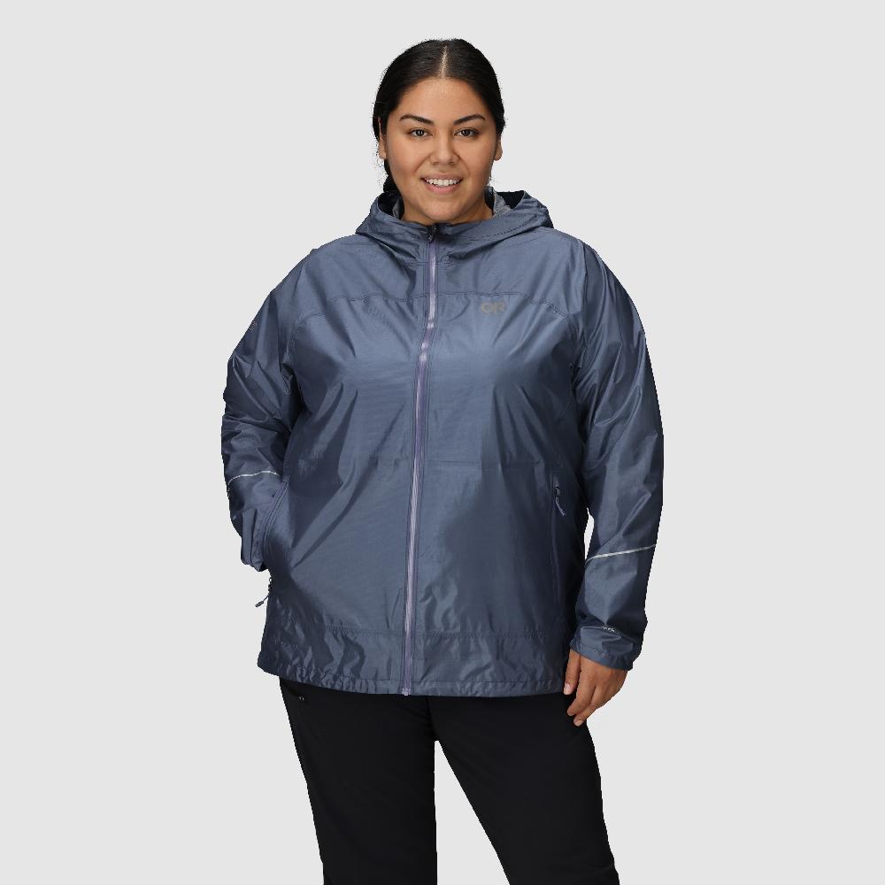 outdoor research Women's Helium Rain Ultralight Jacket-Plus