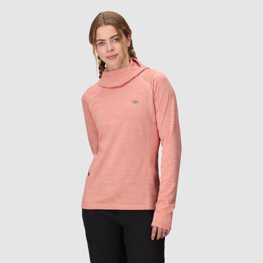 outdoor research Women's Vigor Grid Fleece Pullover Hoodie