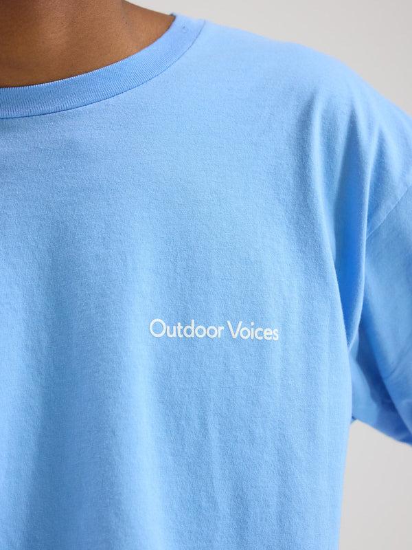 Outdoor Voices Endorphins Make You Happy Graphic Longsleeve Sky