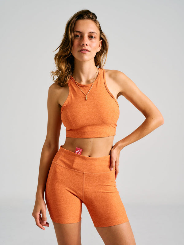 Outdoor Voices Athena Crop Top Camellia
