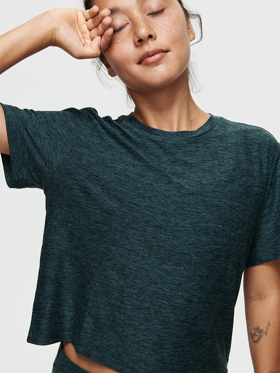 outdoor voices CloudKnit Boxy Shortsleeve Balsam