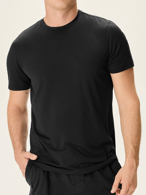 Outdoor Voices CloudKnit Shortsleeve Black