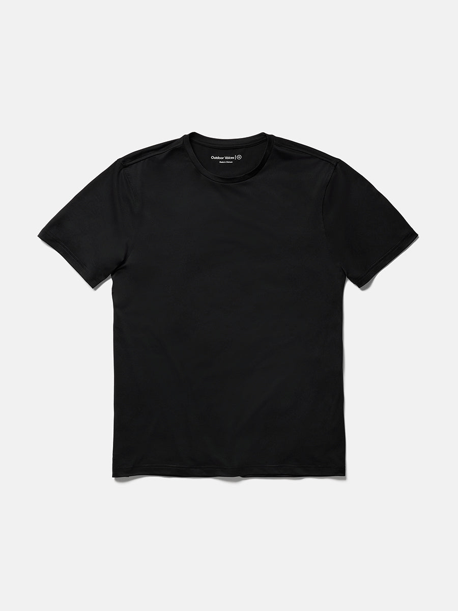 outdoor voices CloudKnit Shortsleeve Black