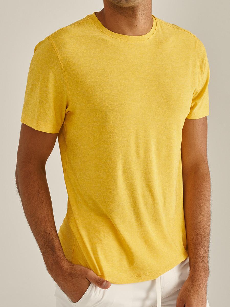 outdoor voices CloudKnit Shortsleeve Lemon Water