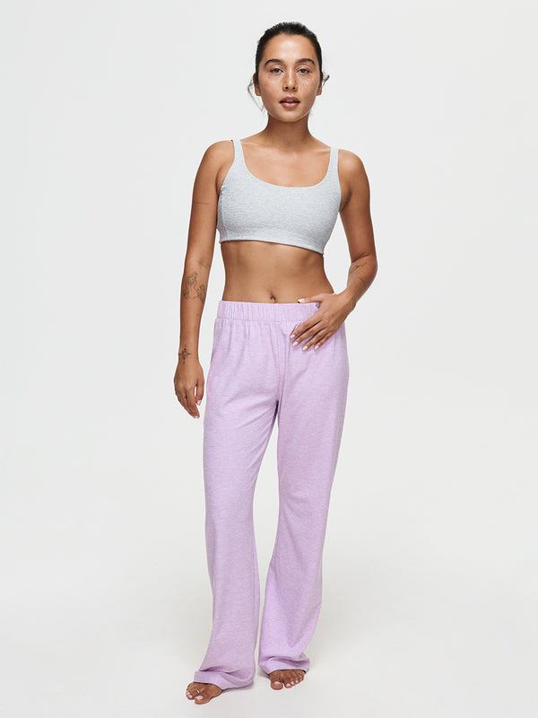 Outdoor Voices CloudKnit Wide Leg Pant Orchid