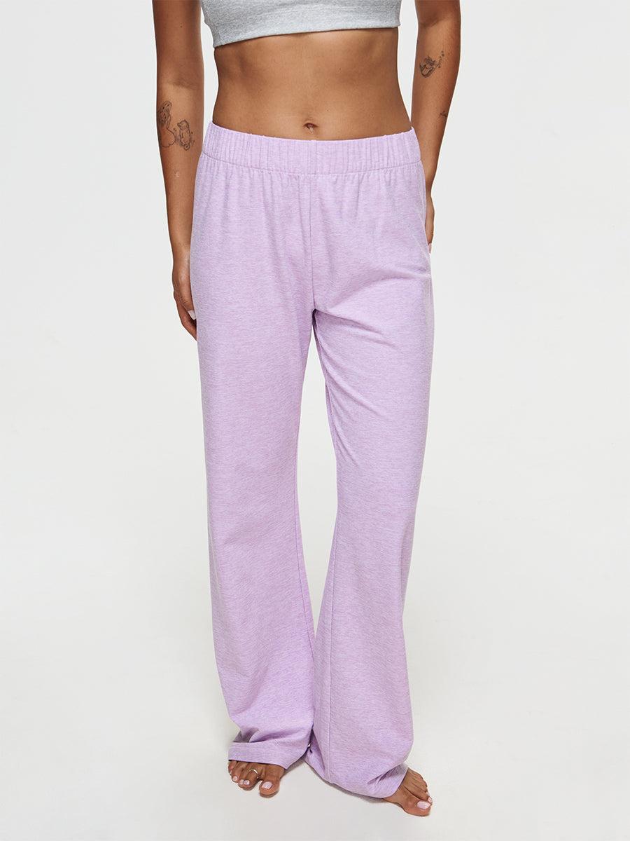 outdoor voices CloudKnit Wide Leg Pant Orchid