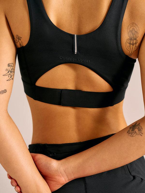 Outdoor Voices CoolForm Bra Black