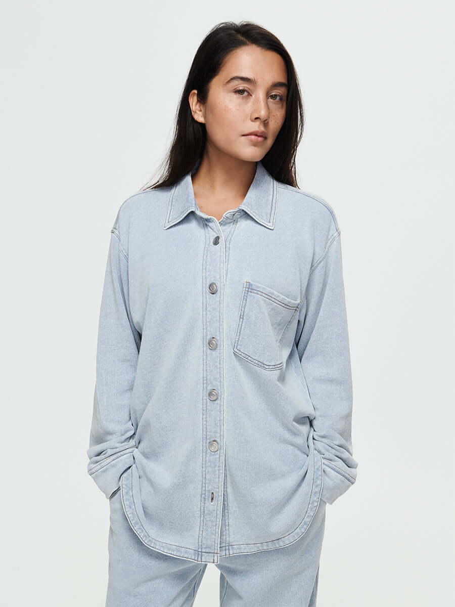 outdoor voices Desert Shirt Salt
