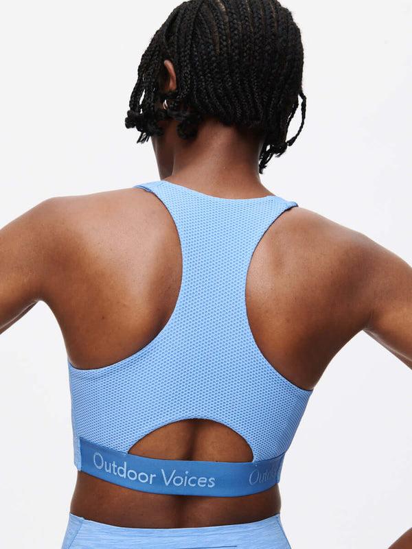 Outdoor Voices Doing Things Bra Sky/Blue Yonder