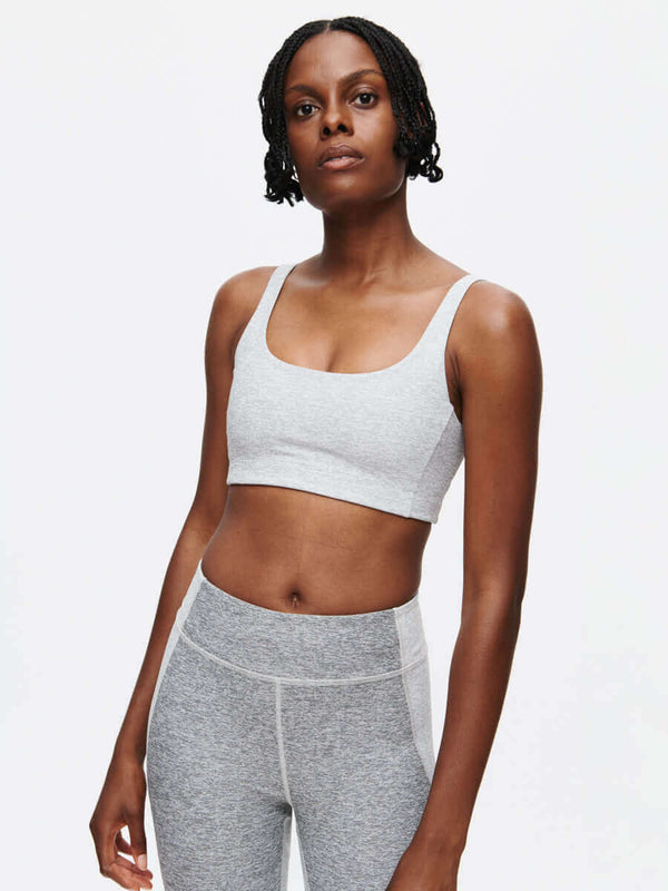 Outdoor Voices Double Time Bra Dove