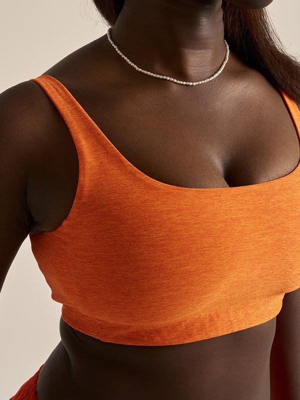 Outdoor Voices Double Time Bra Mustang