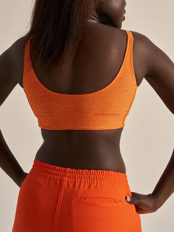 Outdoor Voices Double Time Bra Mustang