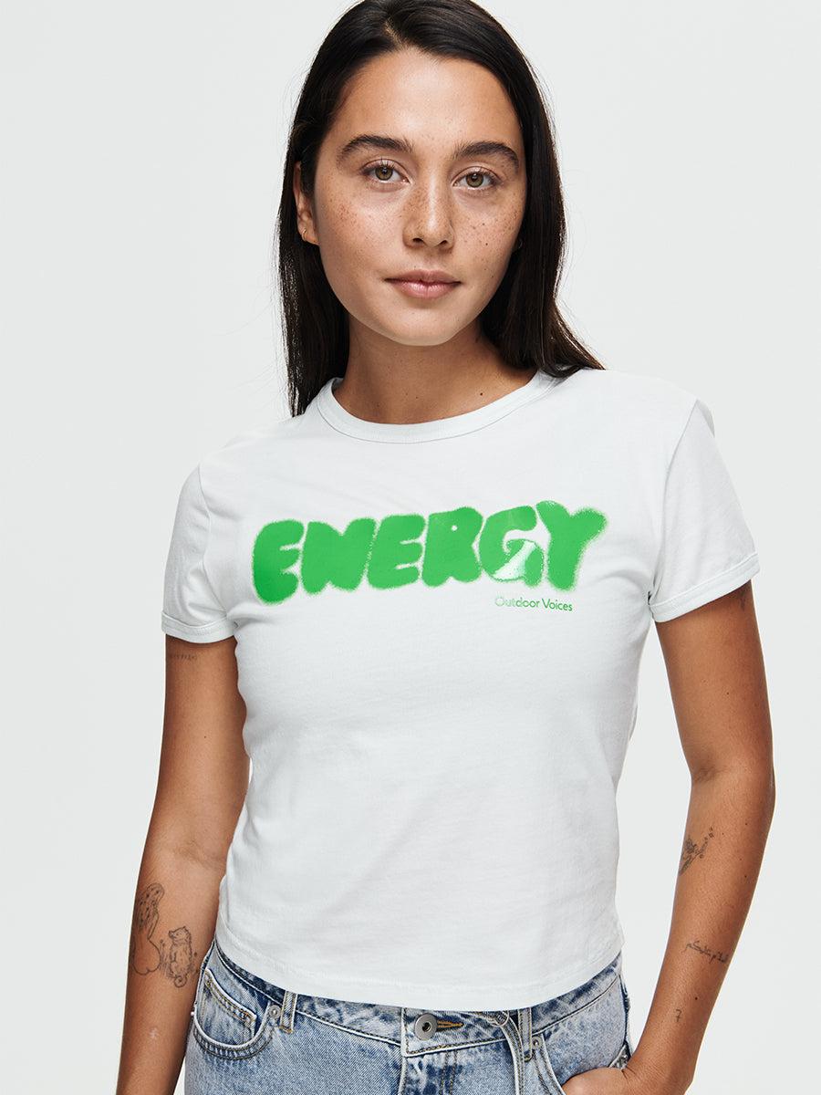 outdoor voices Energy Tee Shale