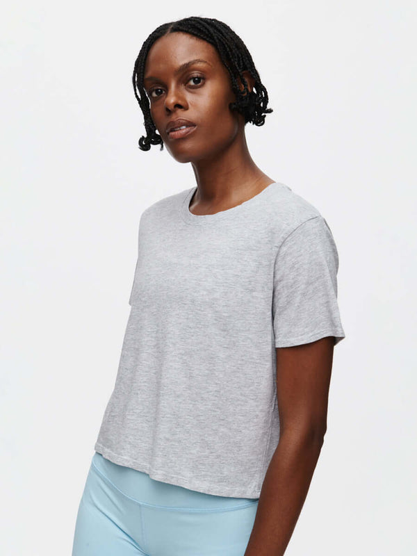 Outdoor Voices Everyday Shortsleeve Heather Grey