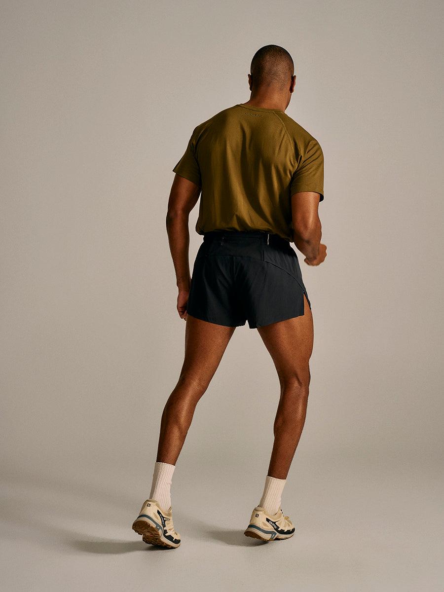 outdoor voices Jog 3" Short Black