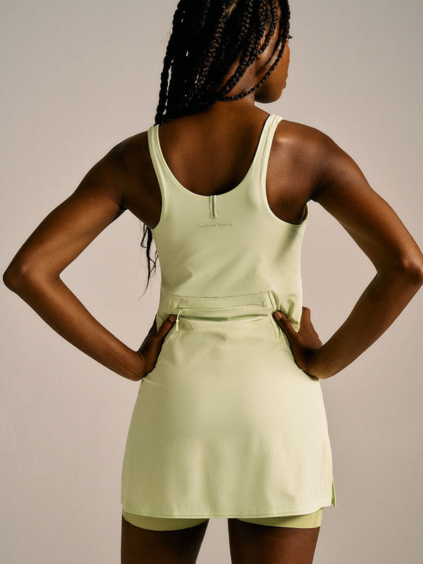 Outdoor Voices Jog Dress Pistachio/Sagebrush