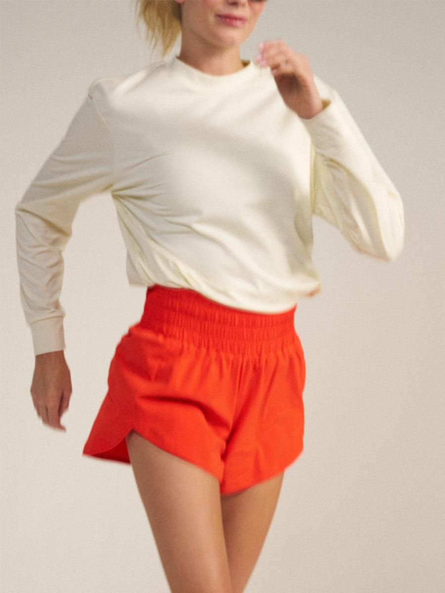 outdoor voices LightSpeed 3" Short Cardinal