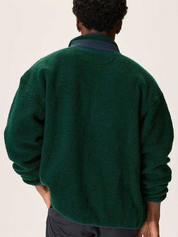 Outdoor Voices MegaFleece Full Zip Conifer/Navy