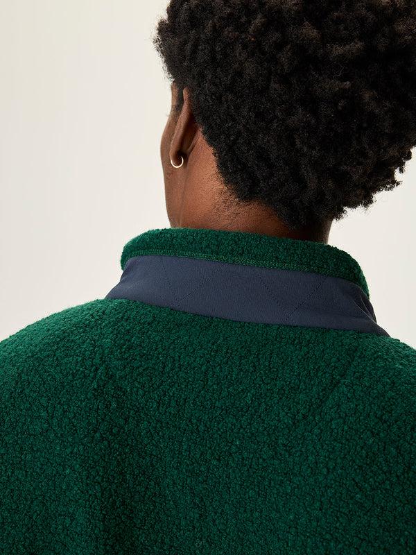 Outdoor Voices MegaFleece Full Zip Conifer/Navy