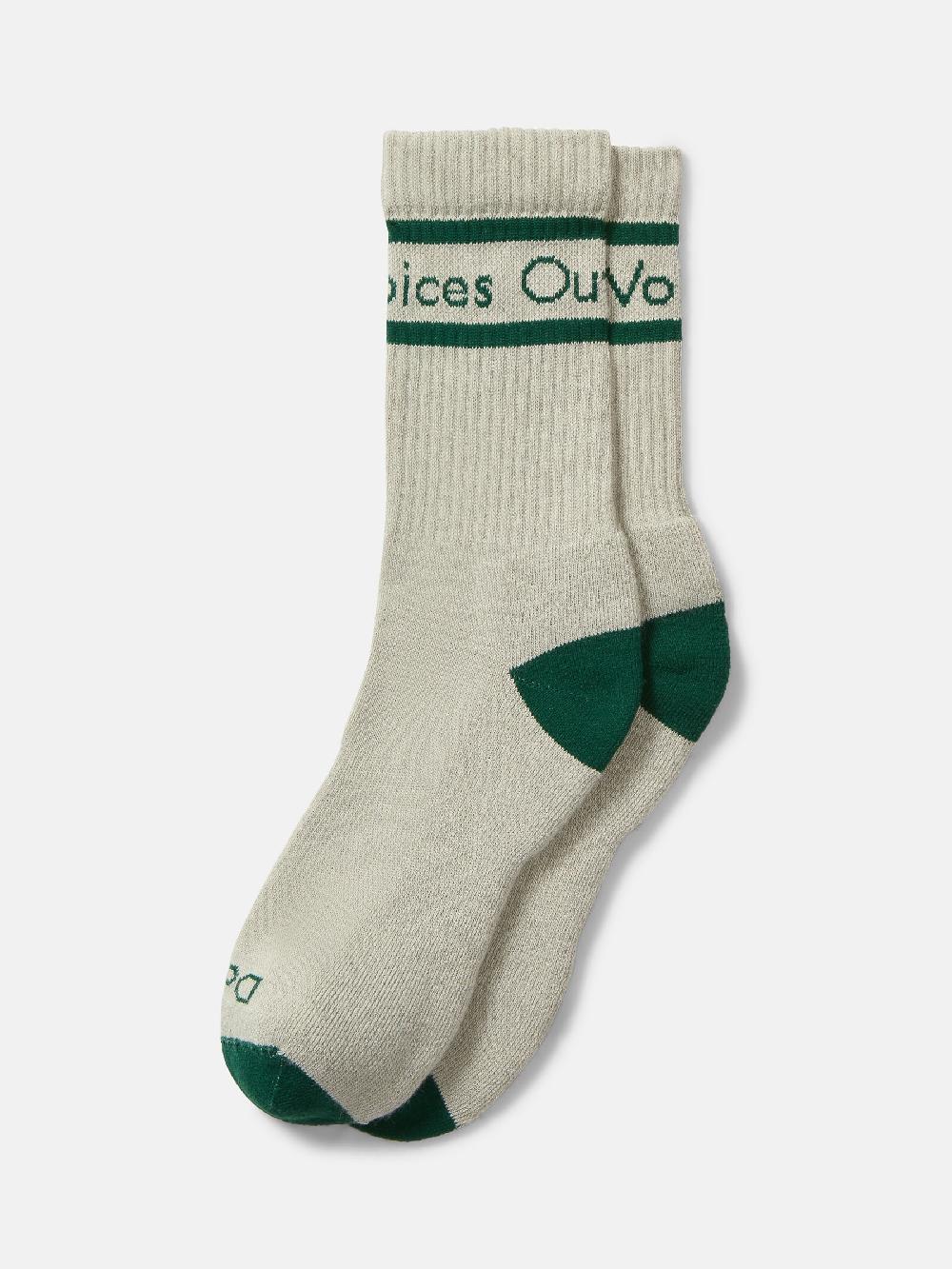 outdoor voices OV Club Crew Sock Sage