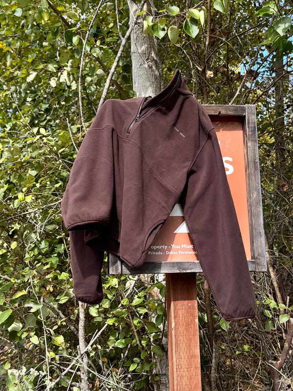 Outdoor Voices RecFleece 1/2 Zip Soil