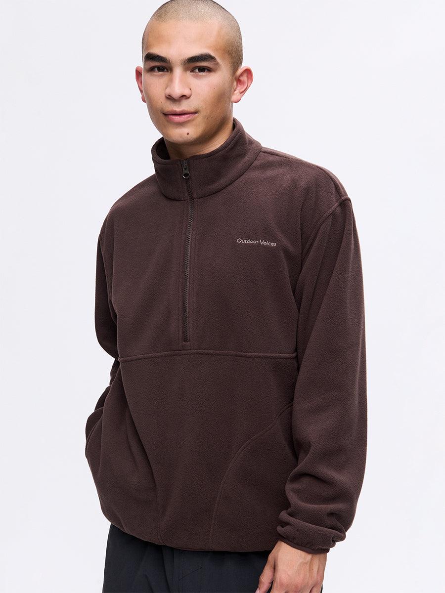 outdoor voices RecFleece 1/2 Zip Soil