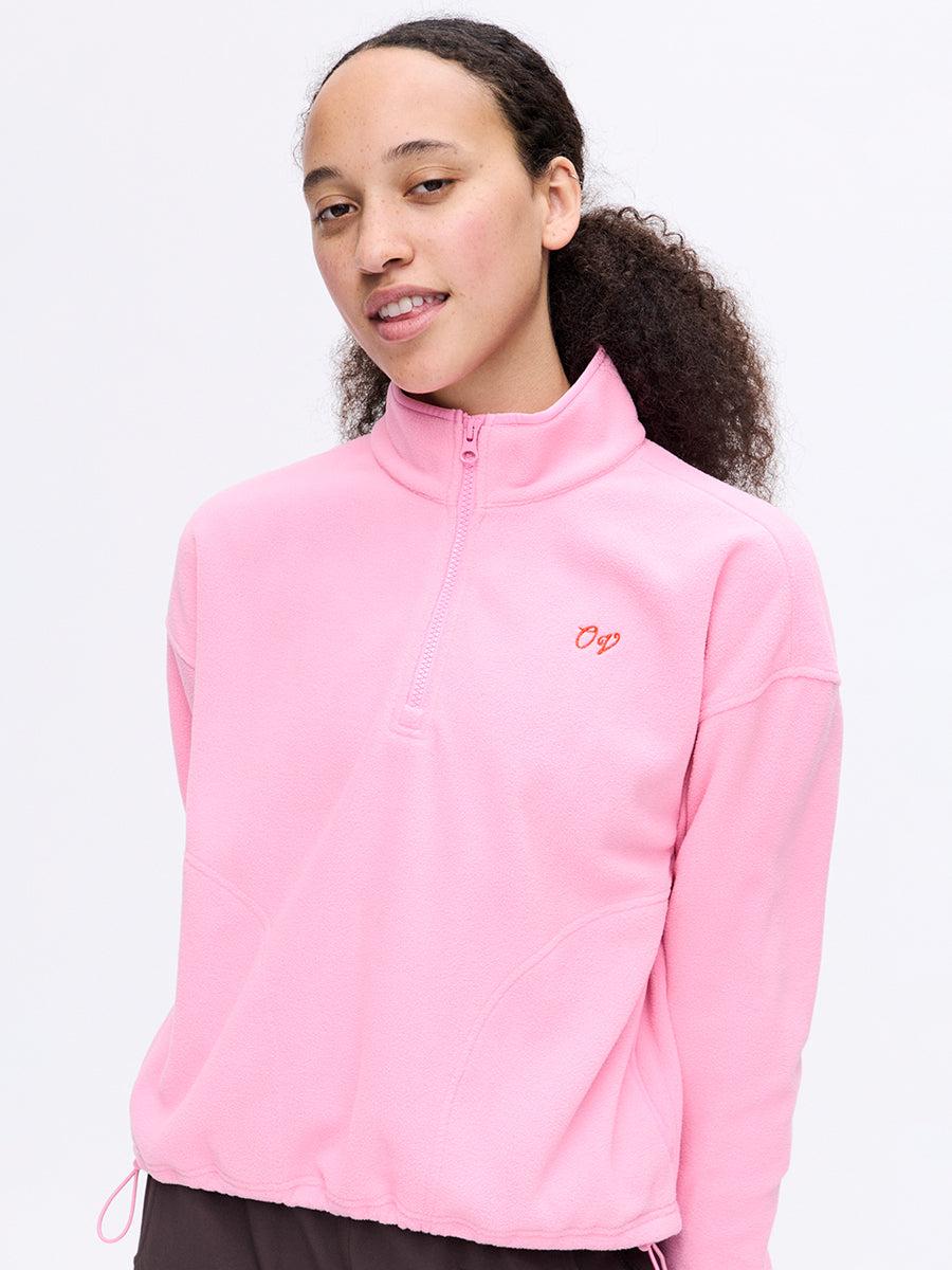 outdoor voices RecFleece 1/4 Zip Sorbet