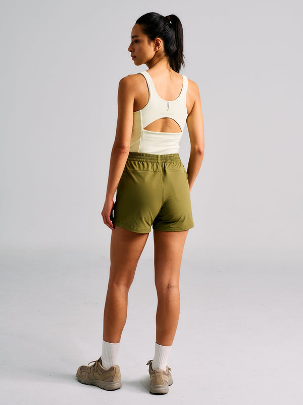 Outdoor Voices RecTrek 4" Short Wild Olive