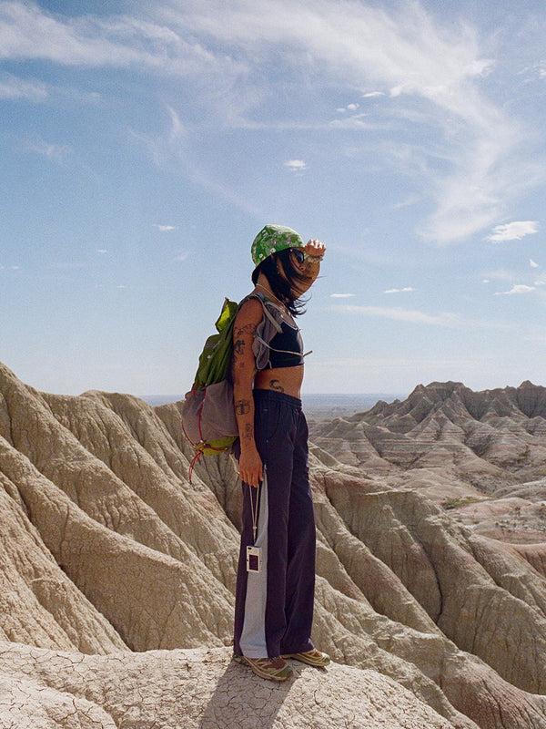 Outdoor Voices RecTrek Zip Pant Indigo Multi