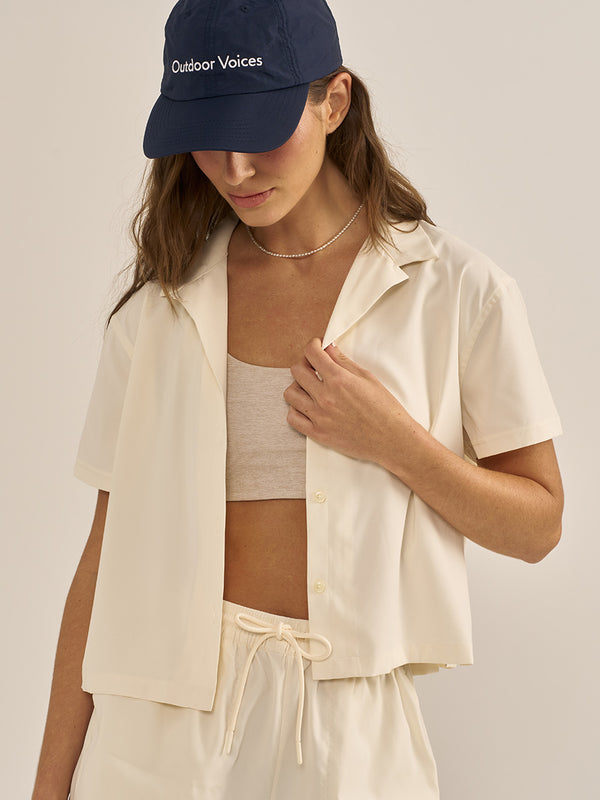 Outdoor Voices SolarCool Tourist Shirt Milk Stone