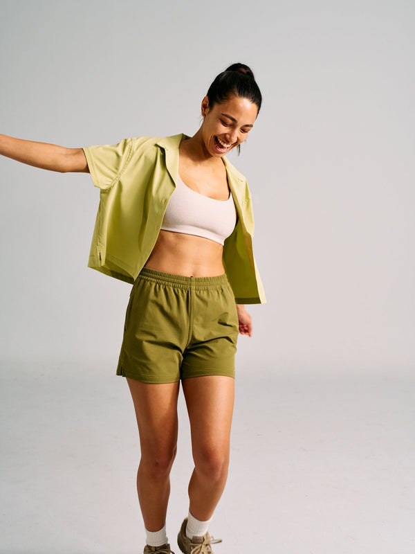 Outdoor Voices SolarCool Tourist Shirt Sagebrush