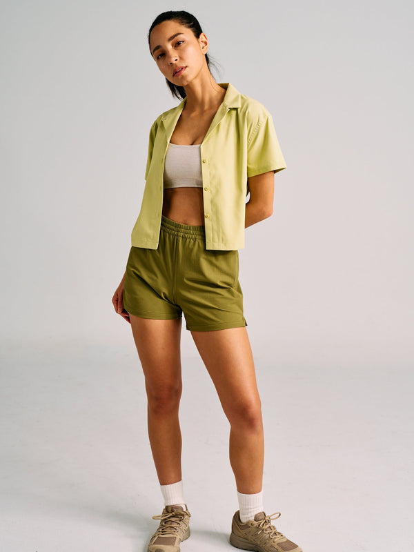 Outdoor Voices SolarCool Tourist Shirt Sagebrush