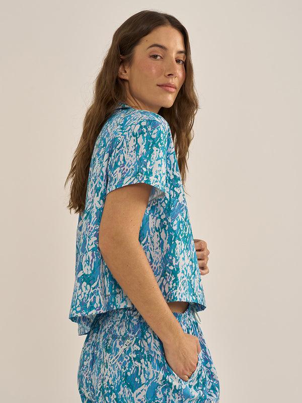 Outdoor Voices SolarCool Tourist Shirt Stream