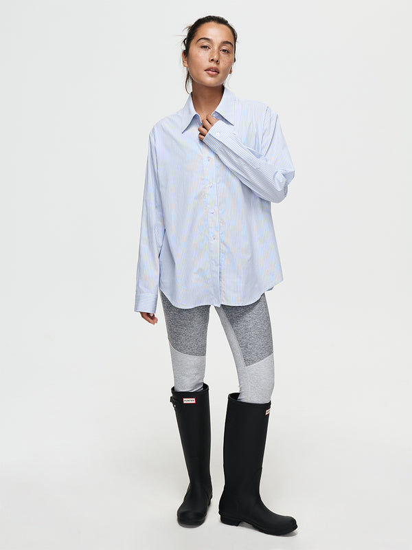 Outdoor Voices Striped Sun Shirt Storm