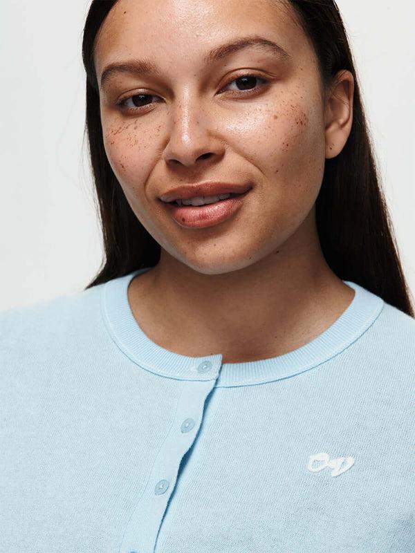 Outdoor Voices Sugar Cardigan Sky