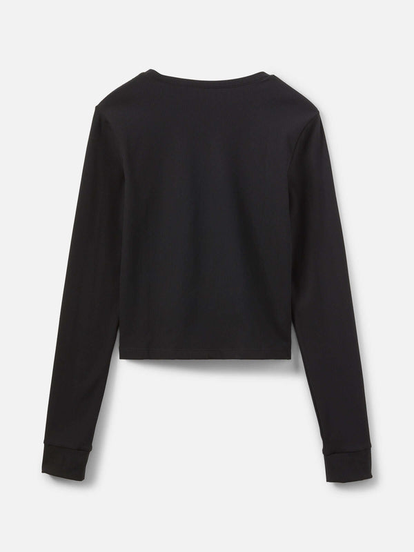 Outdoor Voices SuperForm Rib Longsleeve Black